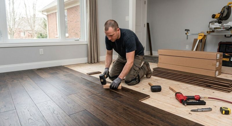Finished Floor Installation in Austin, TX