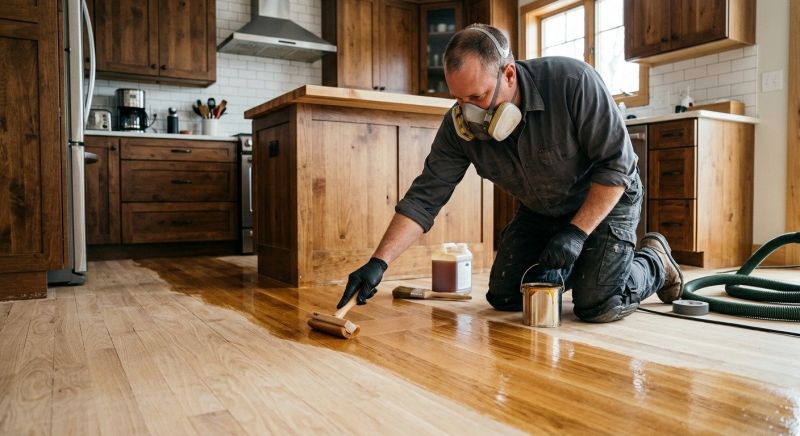 Floor Varnishing in Overland Park, KS