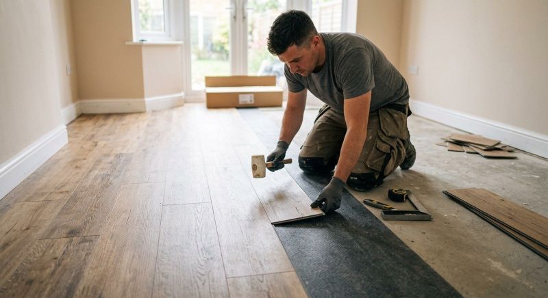 Luxury Vinyl Tile Installation in Manassas, VA