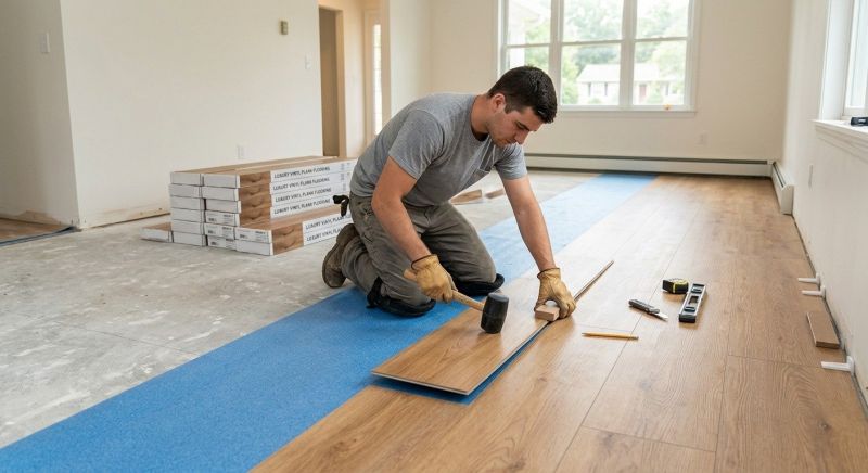Vinyl Plank Floor Installation in San Antonio, TX