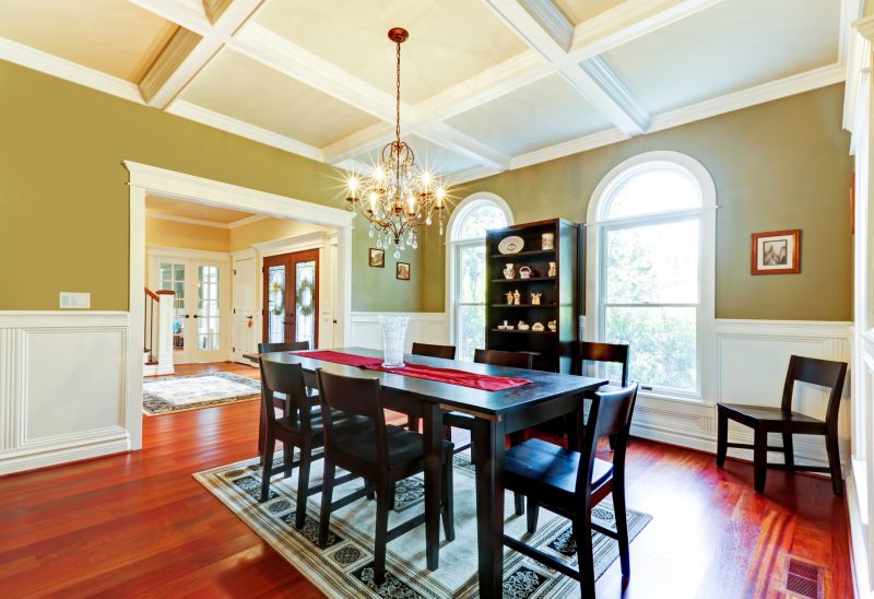 Elegant Hardwood in Dining Room